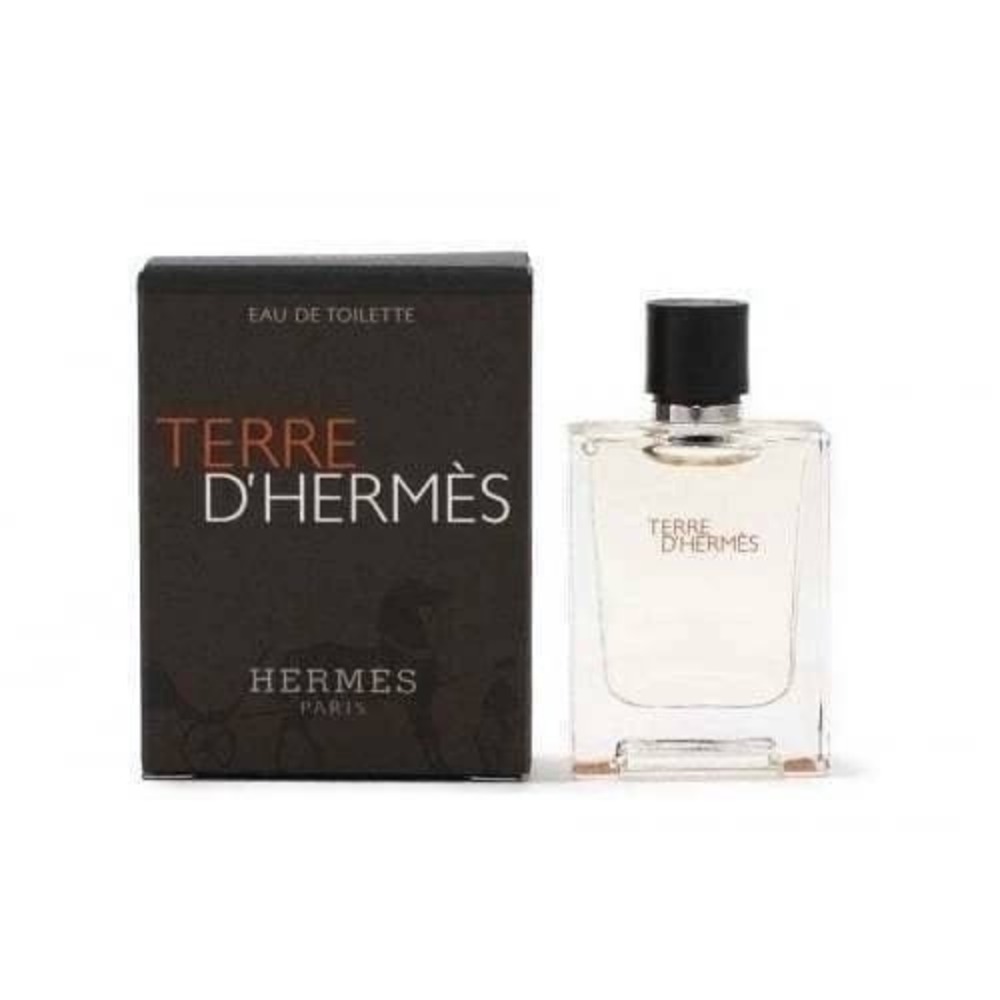 HERMES Terre dHermes Eau de Toilette Mens Mini Travel Splash Dabber Size 5mL